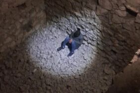 Çukura düşüp baygınlık geçirdi Yerini cep telefonu sinyalinden belirlediler