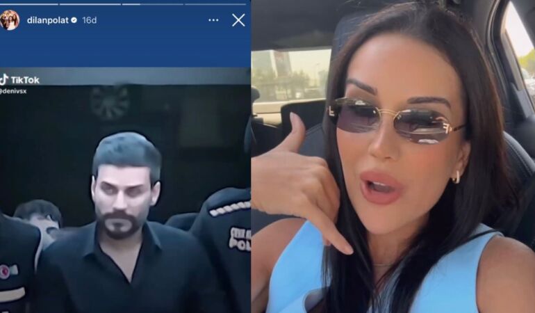 Engin Polat tahliye olur olmaz paylaştı! Dilan Polat 'Alo Engin!'