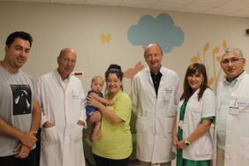 Karaciğer yetmezliği yaşayan bebek, halasından nakille sağlığına kavuştu