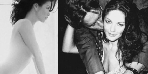 Oscar ödüllü Michael Douglas’a eşi Catherine Zeta Jones’dan ‘çıplak poz’ hediyesi!