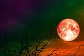 Son ay tutulması Süper Kanlı Ay tutulması izleyicileri büyüledi