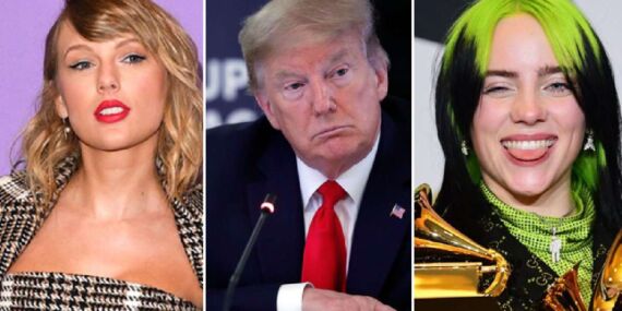 Pop sanatçılarından Trump’a darbe