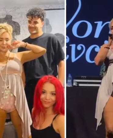 Yonca Evcimik'in sahne tarzı olay yarattı 'Bebek bezi reklamı bekliyorum