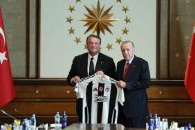 beşiktaş erdoğanı ziyaret etti