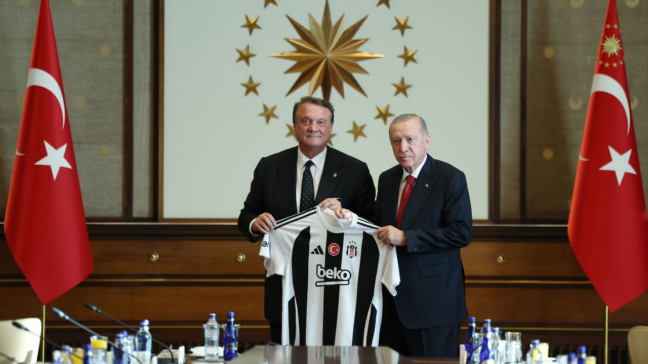 beşiktaş erdoğanı ziyaret etti