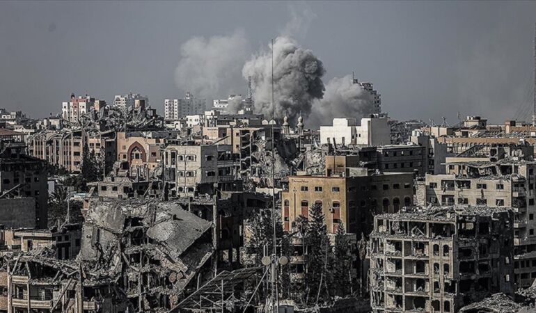 İsrail, Gazze’yi yine vurdu, çok sayıda ölü ve yaralı var!