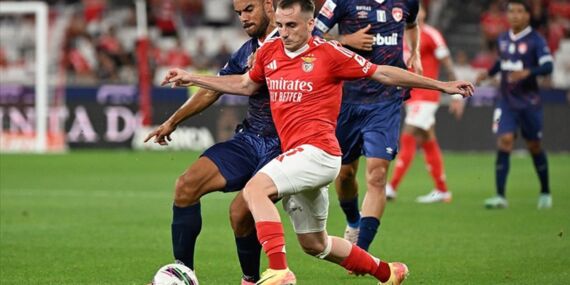 Portekiz’de ilk maç, ilk gol; Benfica Kerem’i sevdi!