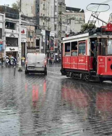 yağmur taksim