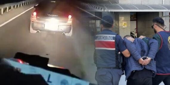 Ambulansa yol vermeyen otomobil sürücüsü O.Ç. tutuklandı!
