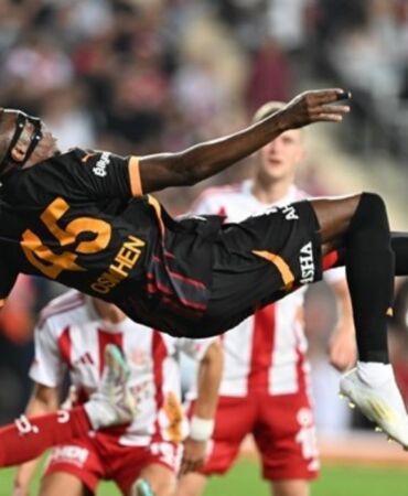 Galatasaraylı Victor Osimhen'in golü tarihe geçti!