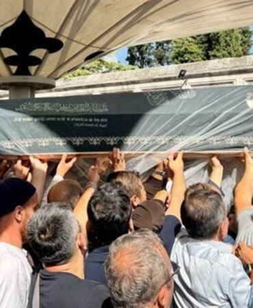 Surlarda vahşice katledilen İkbal Uzuner son yolculuğuna uğurlandı