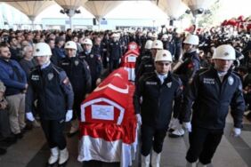 TUSAŞ şehitleri son yolculuğuna uğurlandı