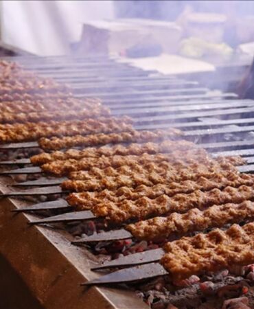 lezzet festivalinde adana kebap