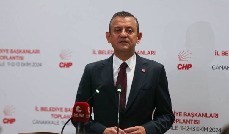özgür özel çanakkale