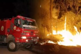 Antalya'da kamp ateşi kontrolden çıktı orman yangınına dönüştü!