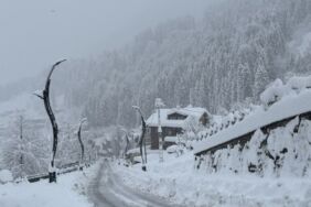 Beyaza bürünen Türkiye'den kar manzaraları…