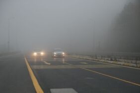 Bolu Dağı'nda sis etkili oldu Görüş mesafesi düştü1