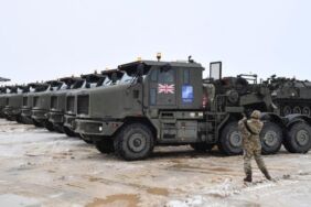 Estonya’da zincirleme trafik kazası 12 İngiliz askeri yaralandı