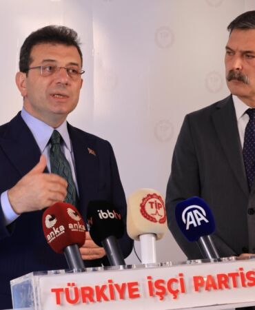 İmamoğlu ve Baş'tan 'kayyum'a ortak tepki!