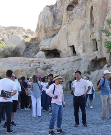 Kapadokya'ya 10 ayda rekor ziyaretçi!