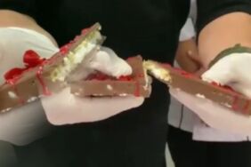 Lise öğrencilerinden Afyon’a özgü lezzet Manda kaymaklı Dubai çikolatası