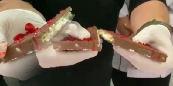 Lise öğrencilerinden Afyon’a özgü lezzet: Manda kaymaklı Dubai çikolatası