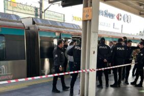 Marmaray Ayrılıkçeşmesi İstasyonu'nda intihar girişimi!