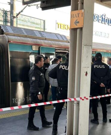 Marmaray Ayrılıkçeşmesi İstasyonu'nda intihar girişimi!