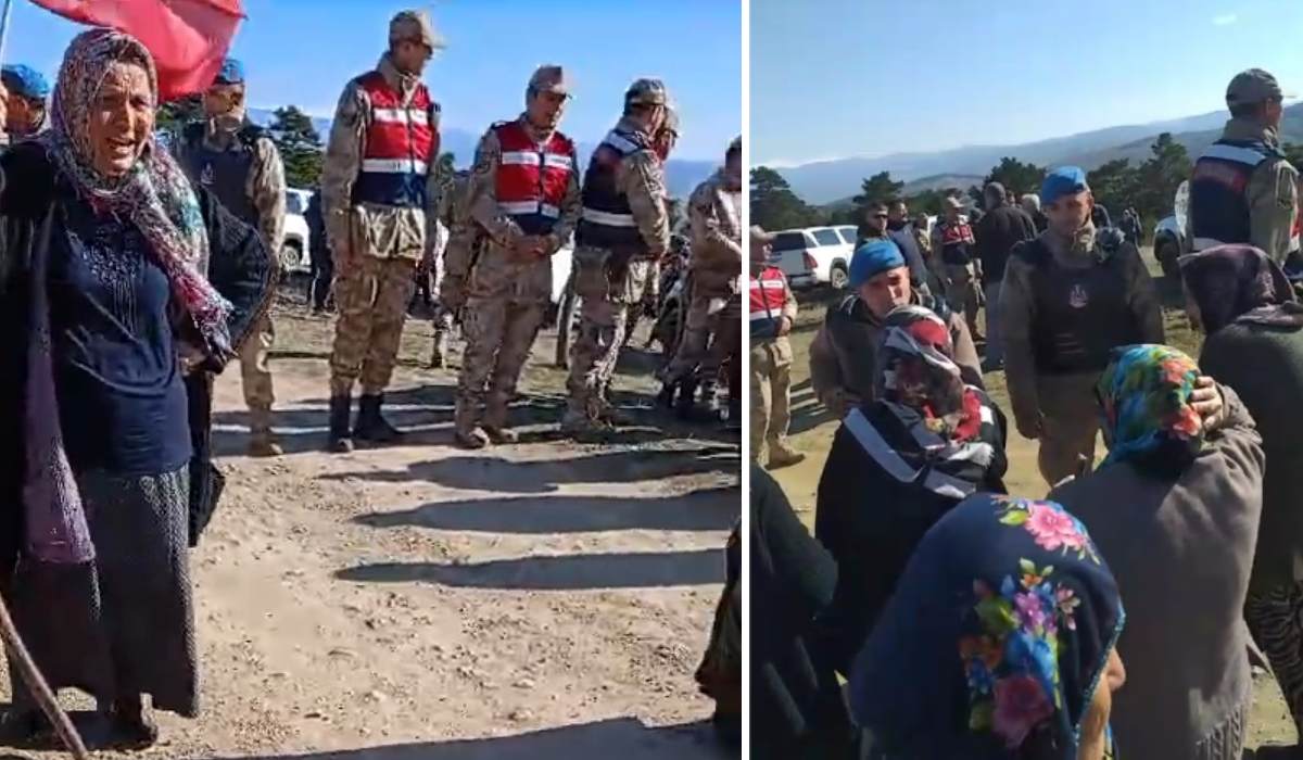 Ordu Mesudiye’de maden arama çalışmasında halk direndi