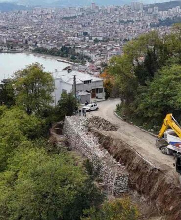 Ordu’nun misafir odası Boztepe’ye alternatif ulaşım sağlayan eski yol, turizme kazandırılıyor
