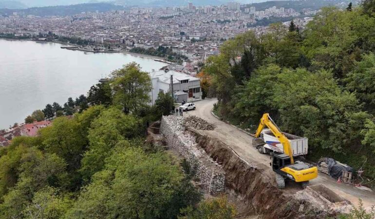 Ordu’nun misafir odası Boztepe’ye alternatif ulaşım sağlayan eski yol, turizme kazandırılıyor