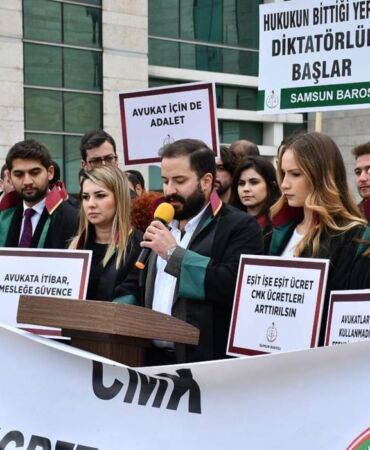 Samsun'da avukatlardan CMK ücreti talebi