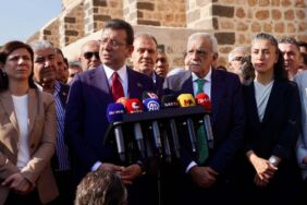 TBB Başkanı Ekrem İmamoğlu, seçilmiş Mardin Büyükşehir Belediye Başkanı Ahmet Türk'ü ziyaret etti