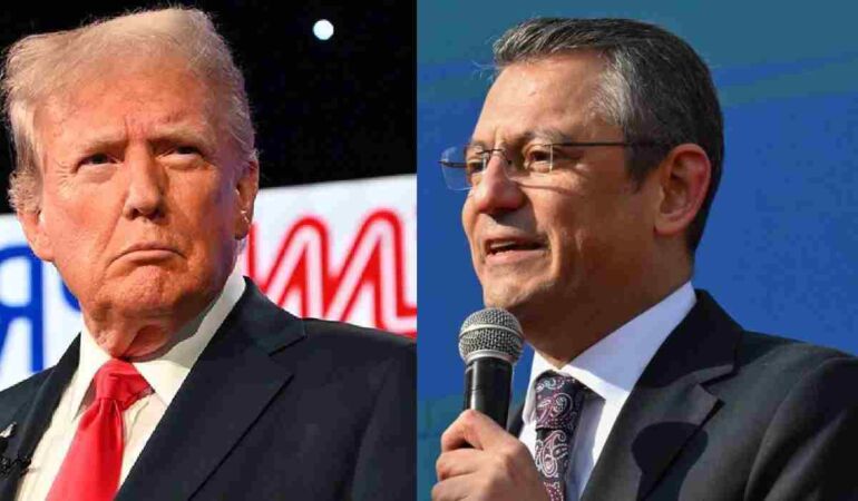 CHP Genel Başkanı Özel’den, ABD Başkanı seçilen Trump’a tebrik mesajı