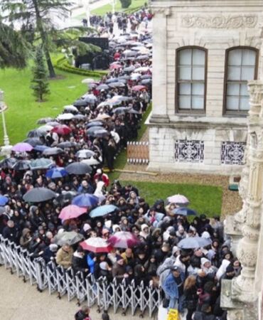 dolmabahçe sarayı 10 kasım