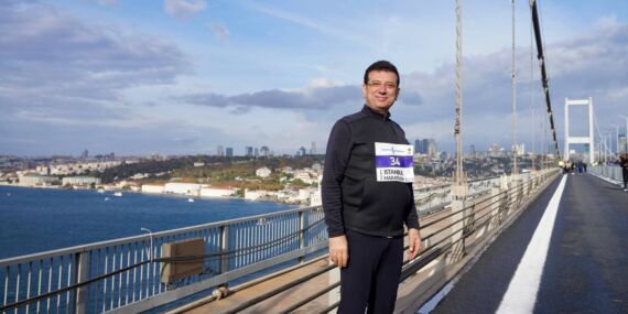 Ekrem İmamoğlu Türkiye İş Bankası 46. İstanbul Maratonu’nu Başlattı