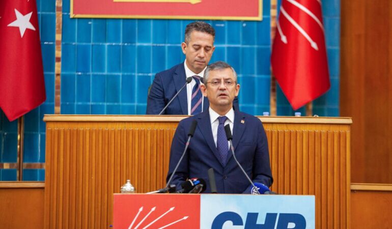 özgür özel grup toplantısı