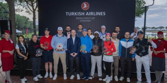 Antalya’da golf heyecanı! 9 bin sporcu yarıştı!