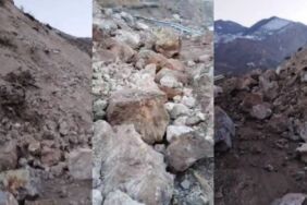 Artvin'de heyelan 6 köy yolu ulaşıma kapandı!