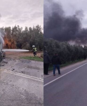 Bursa'da feci kaza! Otomobil tankere çarptı 1 ölü, 1 yaralı