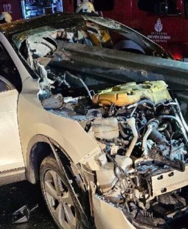 Dreksiyon hakimiyetini kaybetti, bariyerlere çarptı... Ölü ve yaralılar var