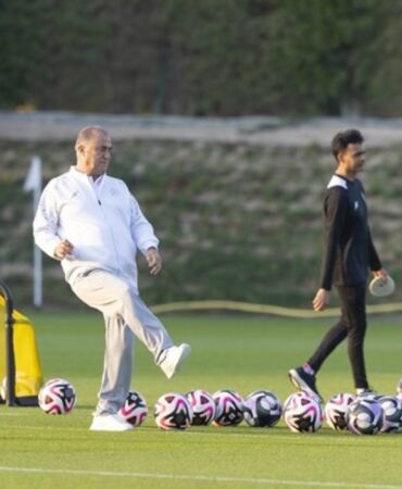 Fatih Terim Al Shabab ile ilk antrenmanına çıktı!
