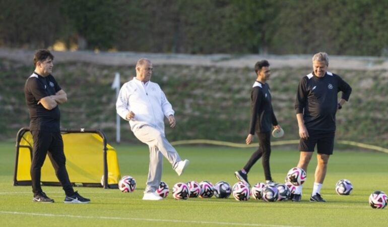 Fatih Terim Al Shabab ile ilk antrenmanına çıktı!
