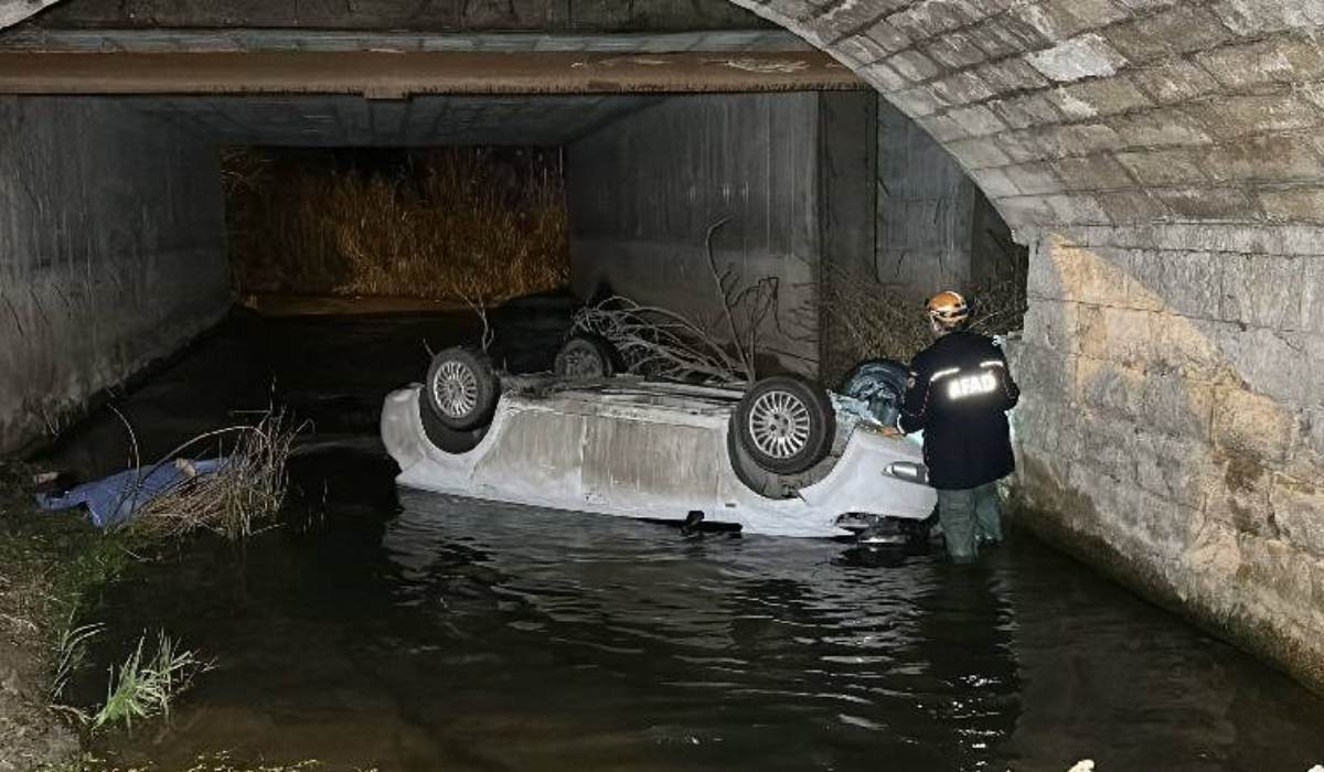 Geçen yıl kaza yaptığı yerde hayatını kaybetti