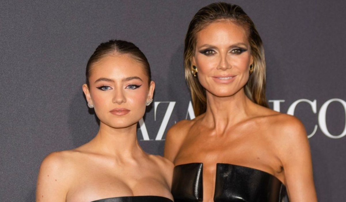 Heidi Klum ve 20 yaşındaki kızı Leni'den