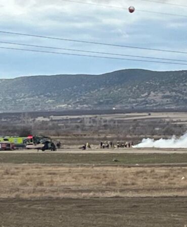 Isparta'da askeri helikopter düştü! 4 asker şehit oldu