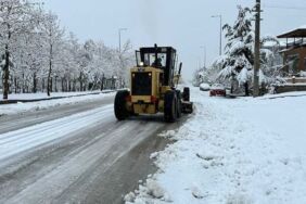 Isparta'da yoğun kar yağışı yaşamı olumsuz etkiledi