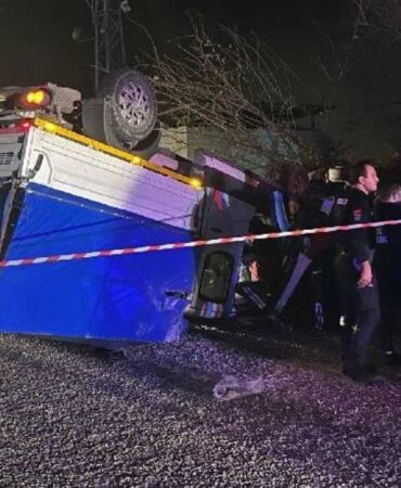 Manisa'da feci kaza Çok sayıda yaralı