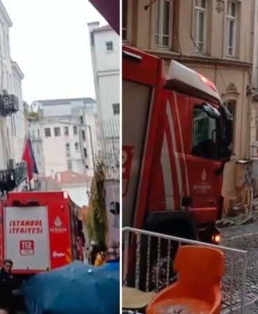 Masonlar Büyük Locası Derneği'nde yangın