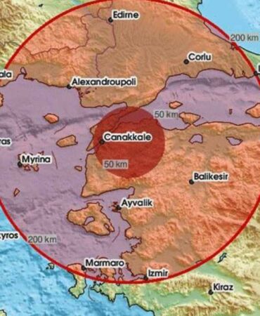 Son Dakika... Çanakkale'de korkutan deprem